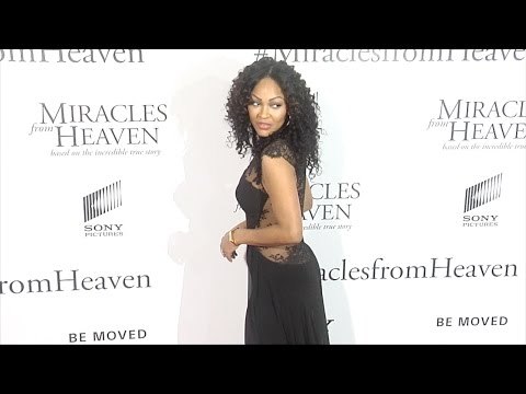 Meagan Good Miracles from Heaven World Premiere Red Carpet