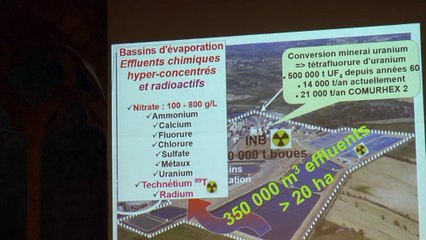 André Bories - Projet TDN Areva Malvési - Conseil municipal de Narbonne