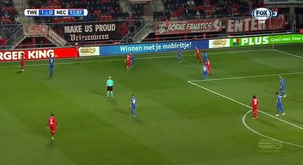 Fredrik Jensen GOAL HD Twente 2-0 Nijmegen 15.04.2017