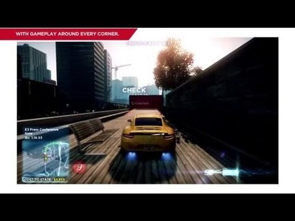 Need for Speed Most Wanted : gameplay trailer