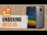 Smartphone Moto G5 e os itens de sua caixa! - Vídeo Unboxing EuTestei Brasil