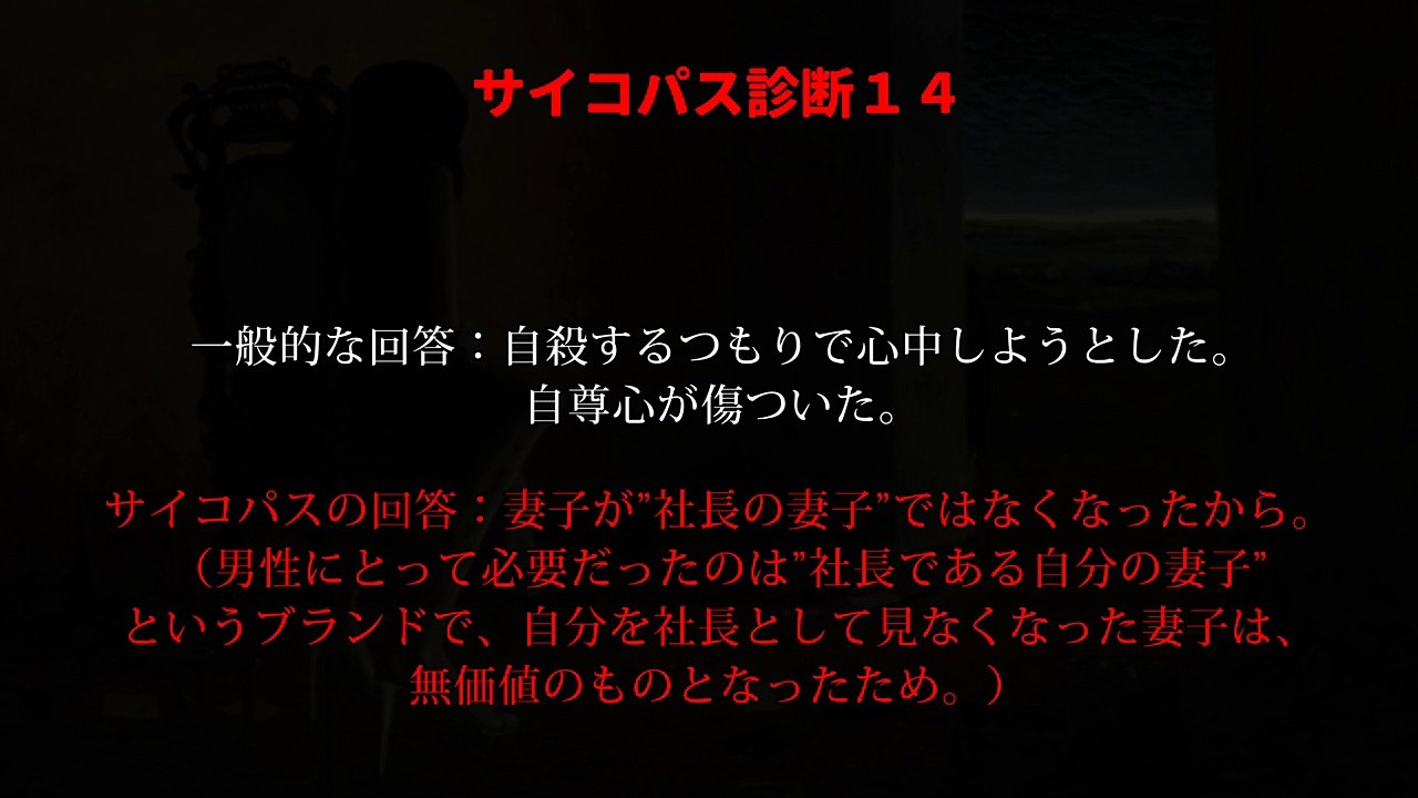【怖い心理テスト】サイコパス（性格）診断テストまとめ！【約60問】