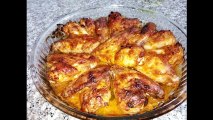 مطبخ ام وليد اجنحة الدجاج المحمرة في الفرن