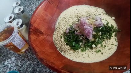 مطبخ ام وليد الخياط او الكور اكلة تقليدية