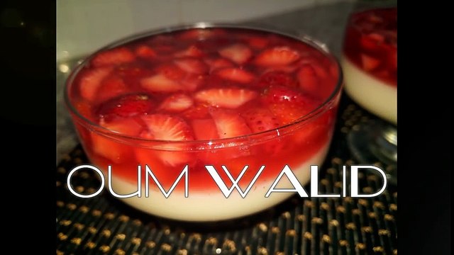مطبخ ام وليد تحلية الكريمة و الفريز.