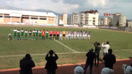 Mersin'deki Maçta Arbede Çıktı