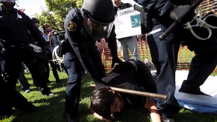 14 Arrested at Berkeley Trump Taxes Protest
