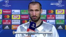 Chiellini post Juventus Barcellona 3-0  11.04.2017
