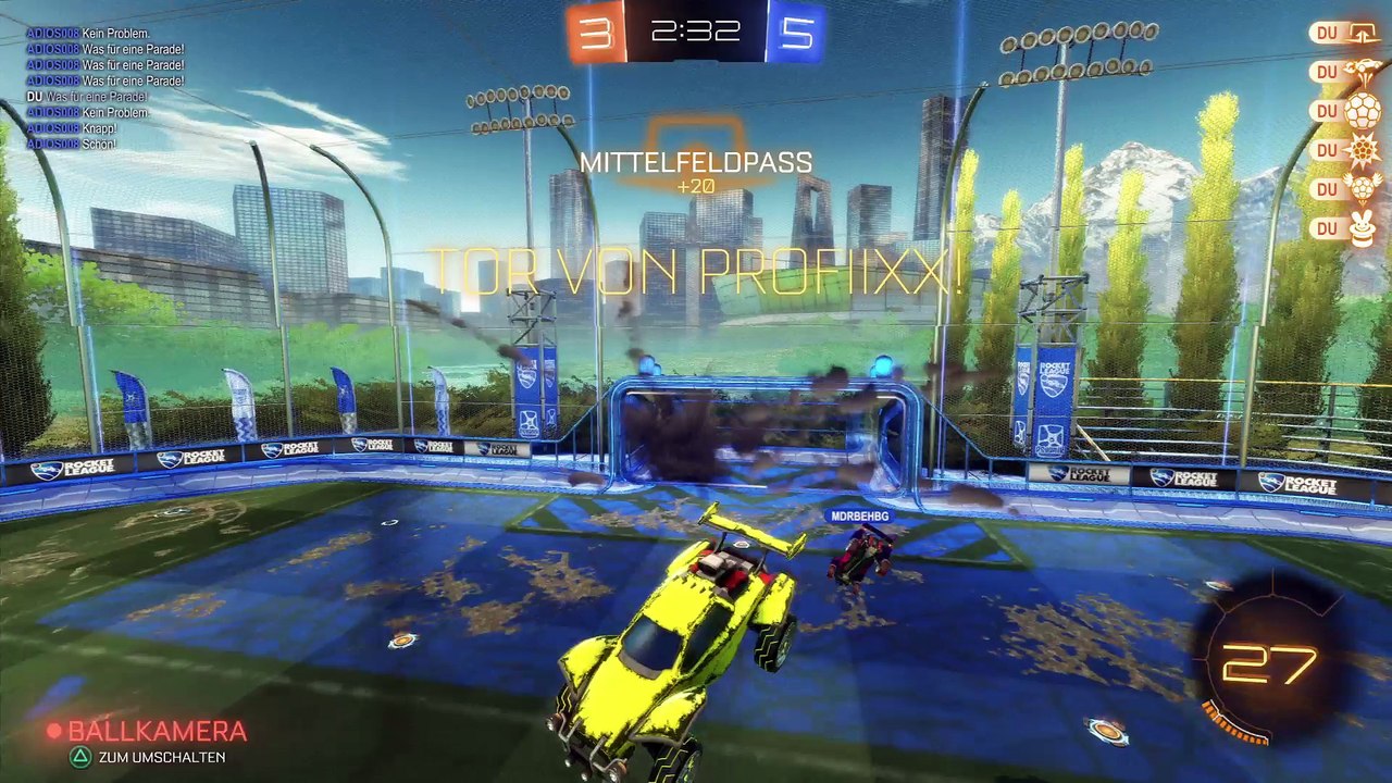 Rocket League®_air dribbel