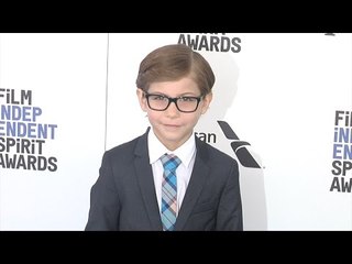 Jacob Tremblay 2016 Film Independent Spirit Awards Blue Carpet