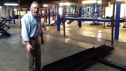 SP-6K-SS single Post Car Parking Lift