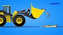 Cars. Surprise Eggs. Learn Vegetables. Wheel Loader. Cartoons for Children. - YouTube 2017