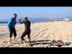 Ronda Rousey vs. Miesha Tate 2- Rousey Beach workout