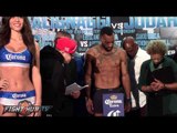 Zab Judah vs  Paulie Malignaggi full weigh in video HD