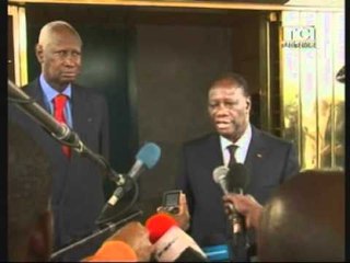 下载视频: Le Président Alassane Ouattara a reçu en audience M. Abdou Diouf,sécrétaire Général de la FAO