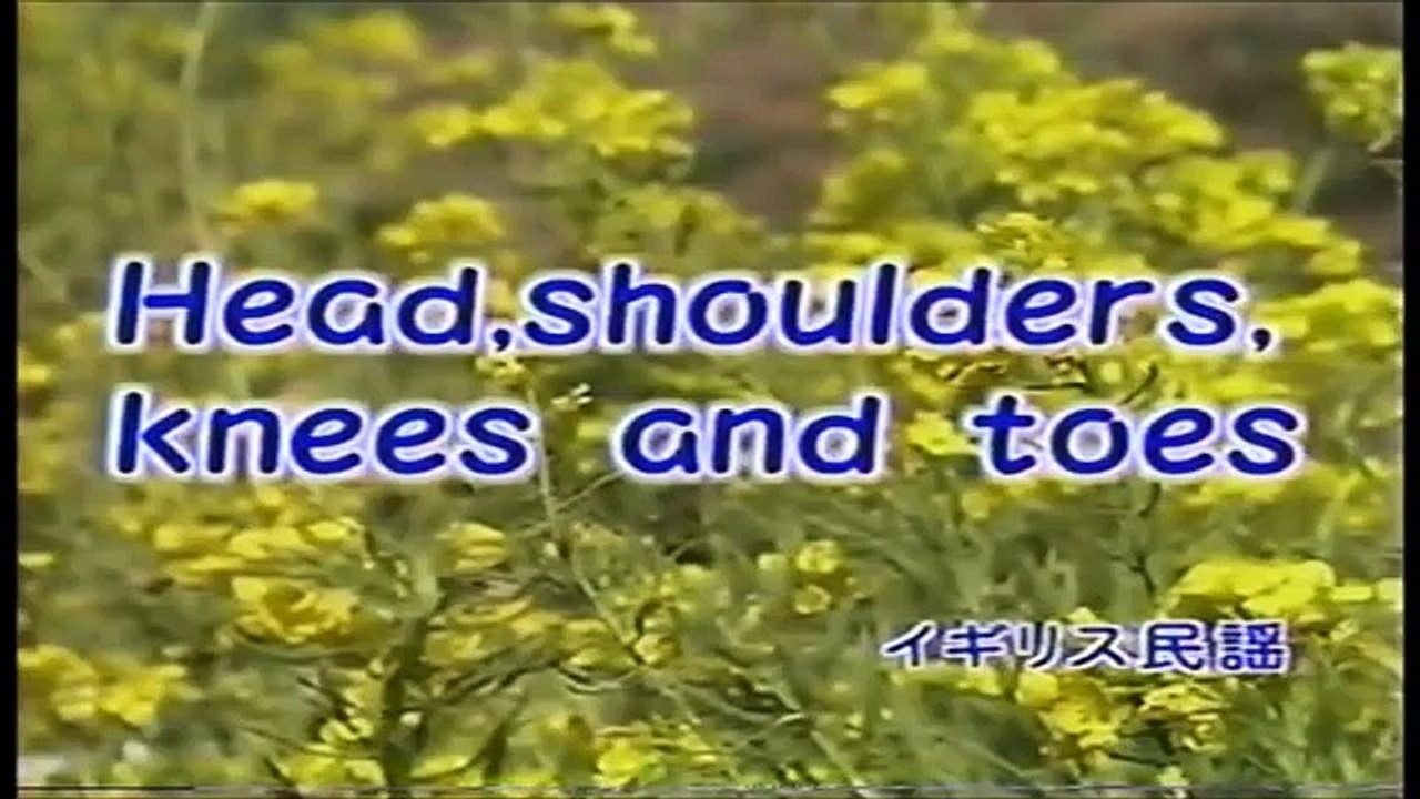 Head,Shoulders,knees,And Toes（からだあそびのうた）