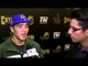 Brandon Rios "You're going to see a monster on saturday night!"