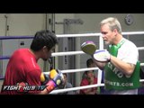 Manny Pacquiao vs. Brandon Rios: Pacquiao looking sharp 3 days before fight