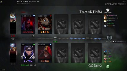 OG Dota2 VS Ad Finem #1 - Boston Major Finals - Dota 2 Full Game_5
