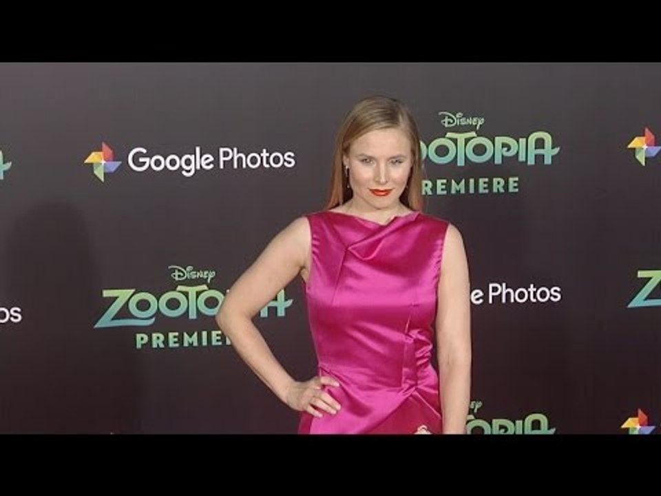 Kristen Bell "Zootopia" Los Angeles Premiere Red Carpet