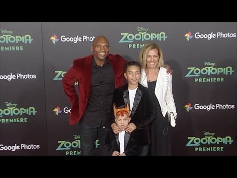 Mark RHINO Smith Zootopia Los Angeles Premiere Red Carpet