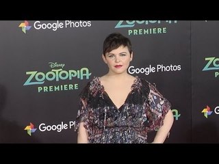 Ginnifer Goddwin Shows Off her Baby Bump "Zootopia" Los Angeles Premiere Red Carpet