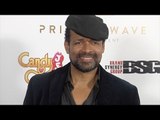 Mario Van Peebles arrives at Primary Wave 10th annual pre Grammy party red carpet