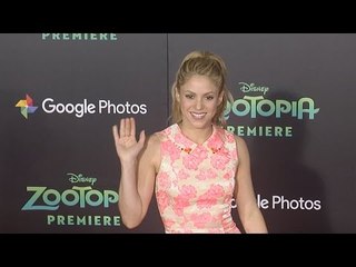 Shakira "Zootopia" Los Angeles Premiere Red Carpet