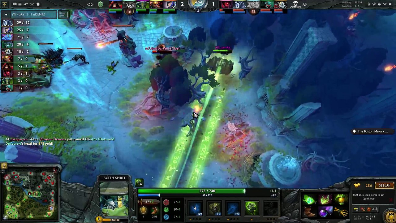 OG Dota2 VS Ad Finem #1 - Boston Major Finals - Dota 2 Full Game_30