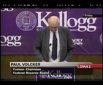 Financial Disclosures: Impact on Stock Market & Investor Confidence - Paul Volcker (2002) part 1/2