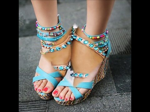 Sandals designs for women in summer 2017