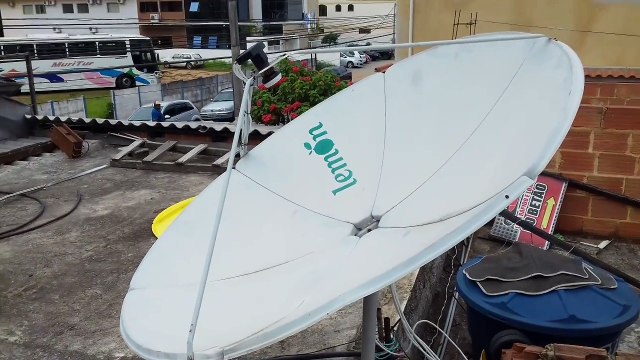 Antena Parabolica Lemon fechada 150 cm