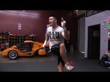 Manny Pacquiao vs.  Brandon Rios- Rios shows off his zumba skills and footwork