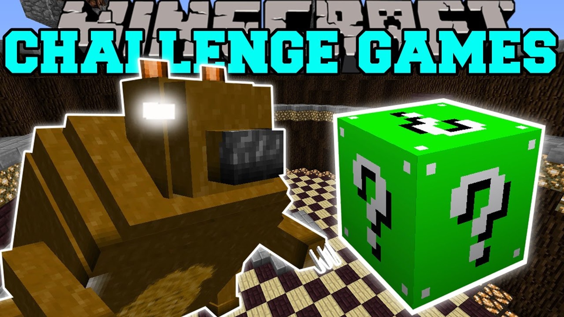 Minecraft lucky block challenge 2024 with pat and jen