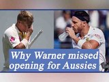 David Warner missed opening for Australia in Adelaide test | Oneindia News