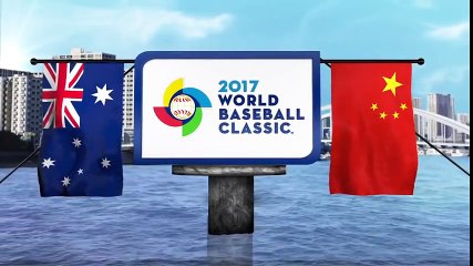 2017 World Baseball Classic Recap : Australia vs China │2017.3.9