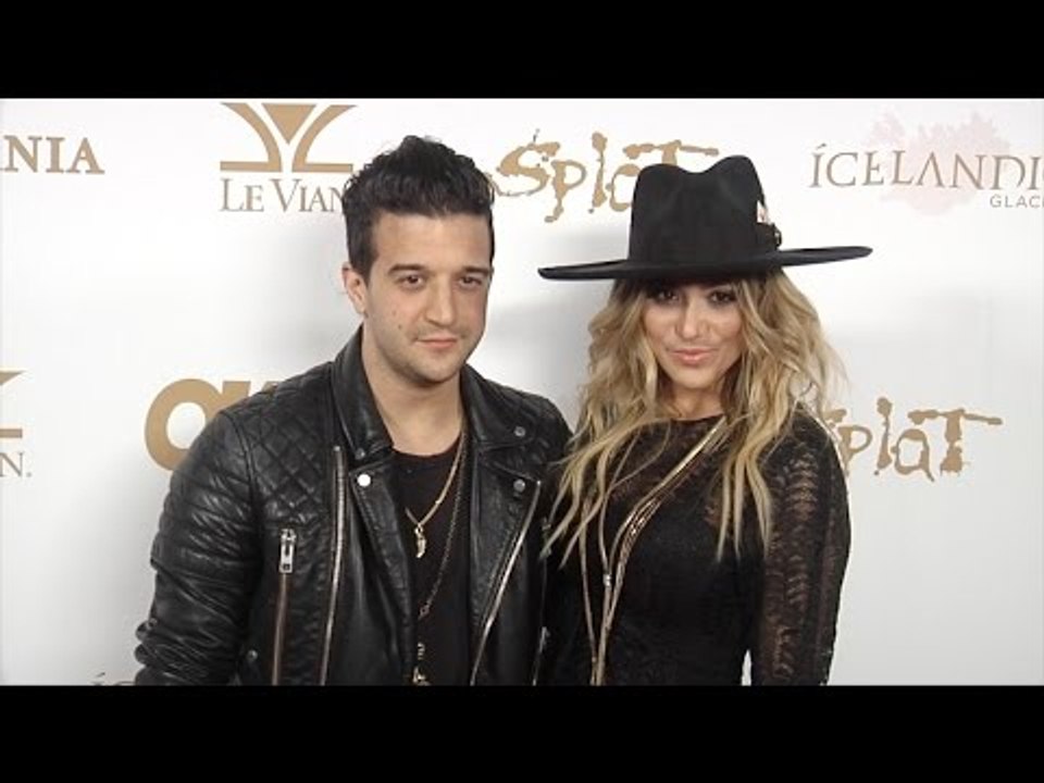 Mark Ballas & BC Jean OK! Magazine's 2016 Grammy Event Red Carpet in Los Angeles