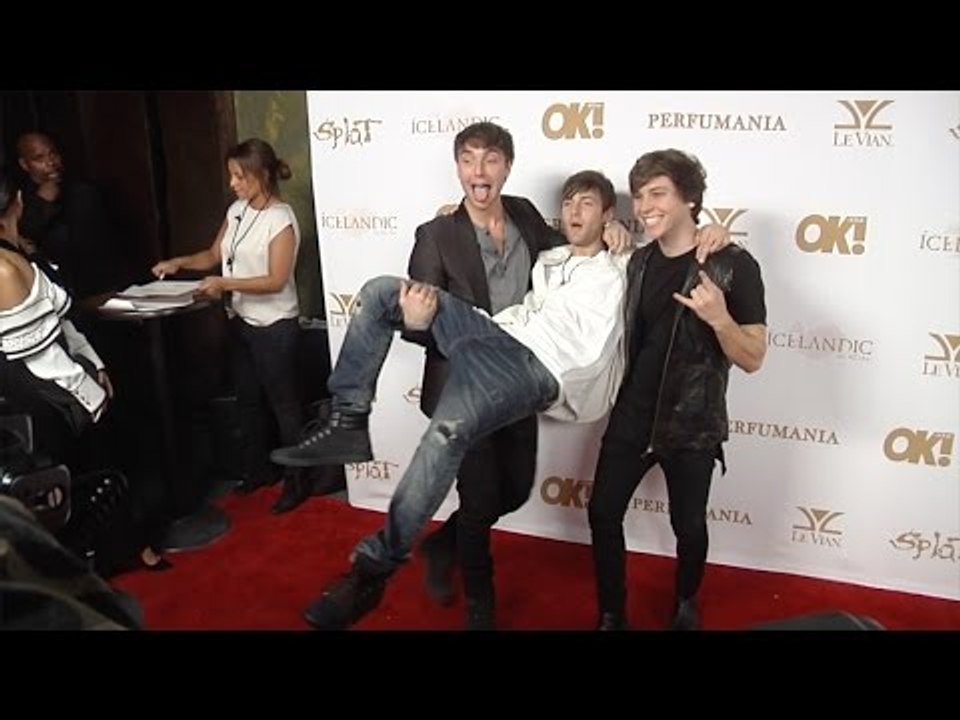 Emblem3 OK! Magazine's 2016 Grammy Event Red Carpet in Los Angeles