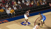 NBA 2K15 LeBron James Dunk On Stephen Curry