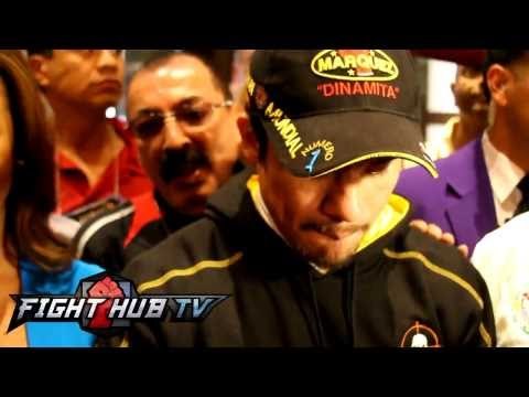 Timothy Bradley vs. Juan Manuel Marquez: Grand Arrival of Juan Manuel Marquez