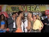 Julio Cesar Chavez Jr. vs. Brian Vera: Full weigh in (HD)