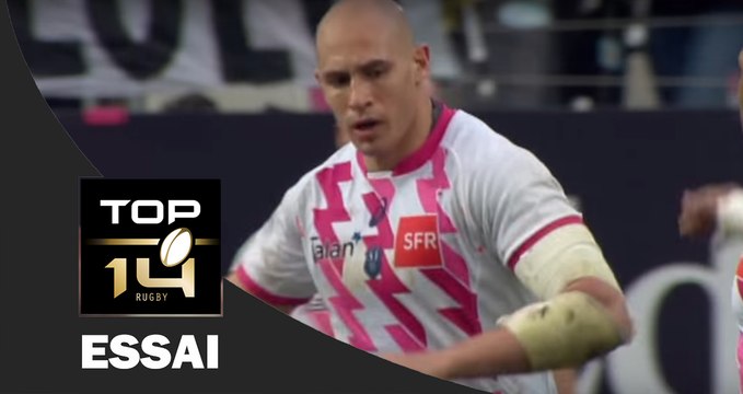 TOP 14 ‐ Essai Sergio PARISSE (SFP) – Paris - Pau – J24 – Saison 2016/2017