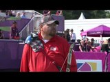 Archery - Oyun (Russia) v Bennett (USA) - Men's Ind. Recurve Standing Bronze - London 2012