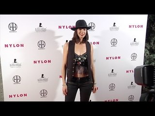 Pollyanna McIntosh NYLON "Muses & Music" Grammy Pre-Party Red Carpet in Los Angeles