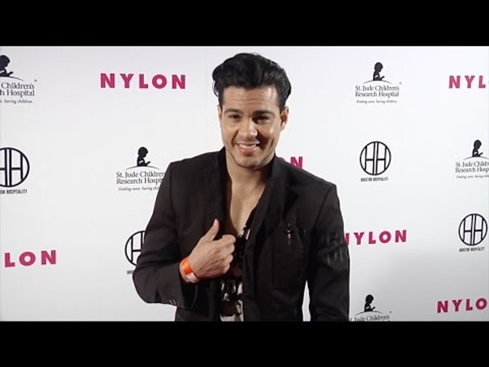 Ray Diaz NYLON "Muses & Music" Grammy Pre-Party Red Carpet in Los Angeles