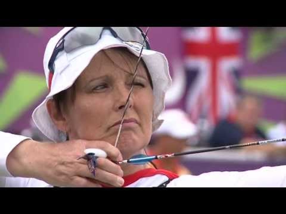 Archery - Yan (CHN) v Ford (USA) and Vennard (GBR) v Buyanjargal (MGL) - Women's Ind. Rec. Standing