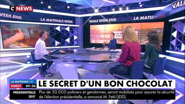 Nicolas Cloiseau, meilleur ouvrier de France Chocolatier était l'invité de Thomas Lequertier sur CNews