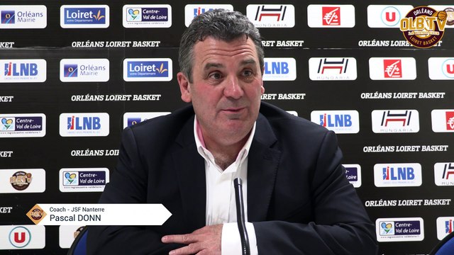 J28 Pro A vs Nanterre - Réaction de Pascal Donnadieu