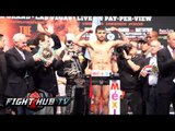 Danny Garcia vs Lucas Matthysse: Full Weigh in (HD)