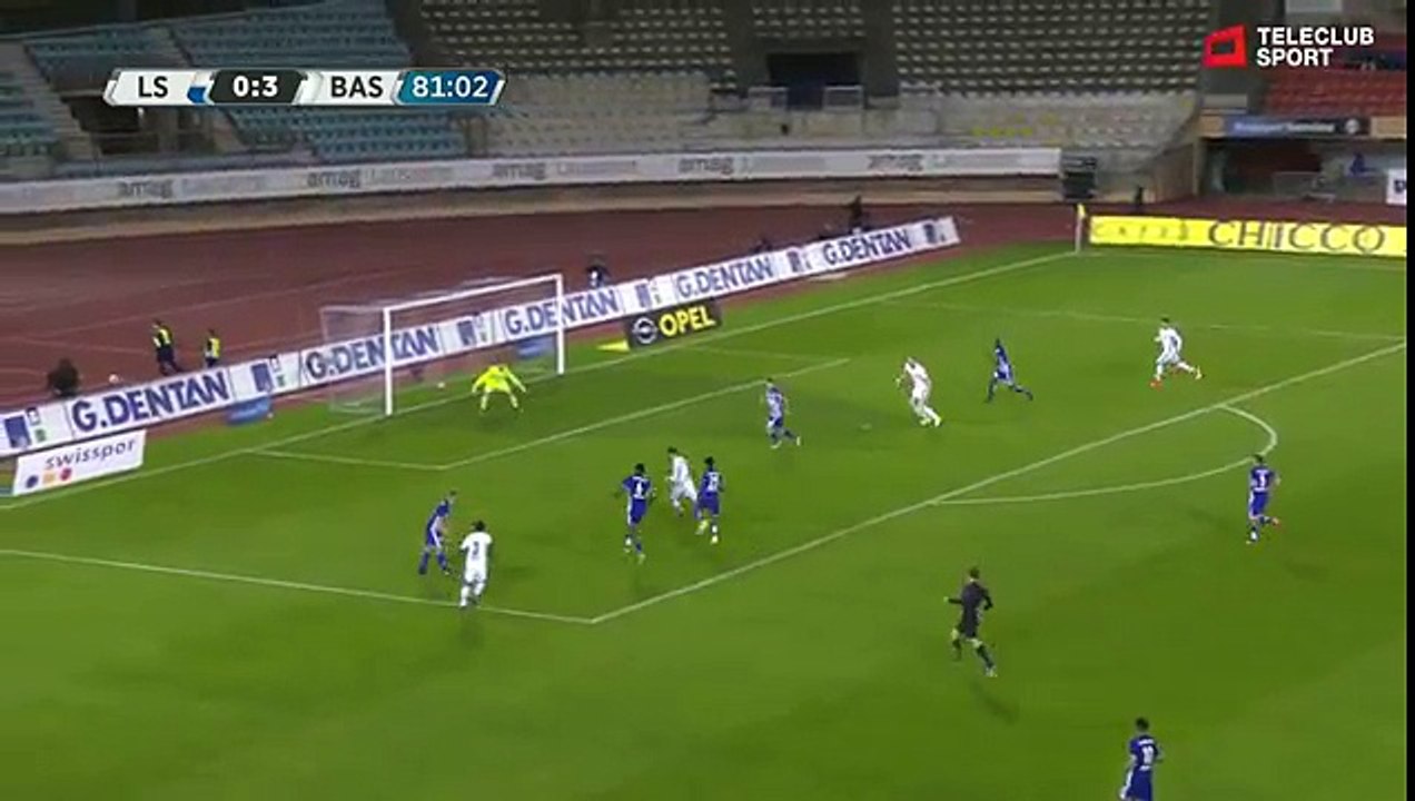 Lausanne 0:4 FC Basel  (Swiss Super League 15 April 2017)